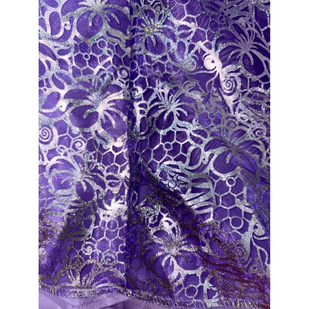 Disney Rapunzel Tangled Costume Dress age 4-6X Purple Pink new Character Cameo